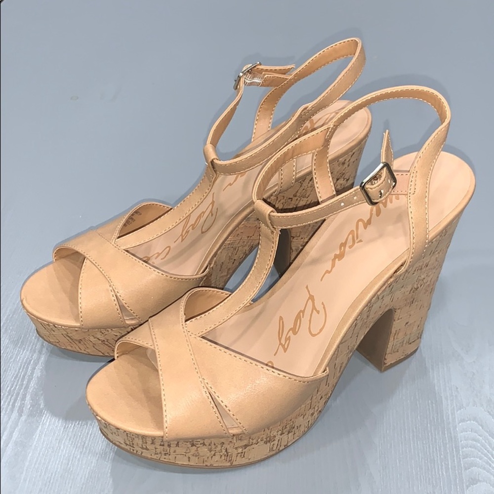 American Rag Jamie T-Strap Platform Dress … - Picture 2 of 10